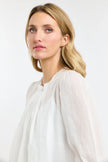365 Days Ariel Pintuck Top White