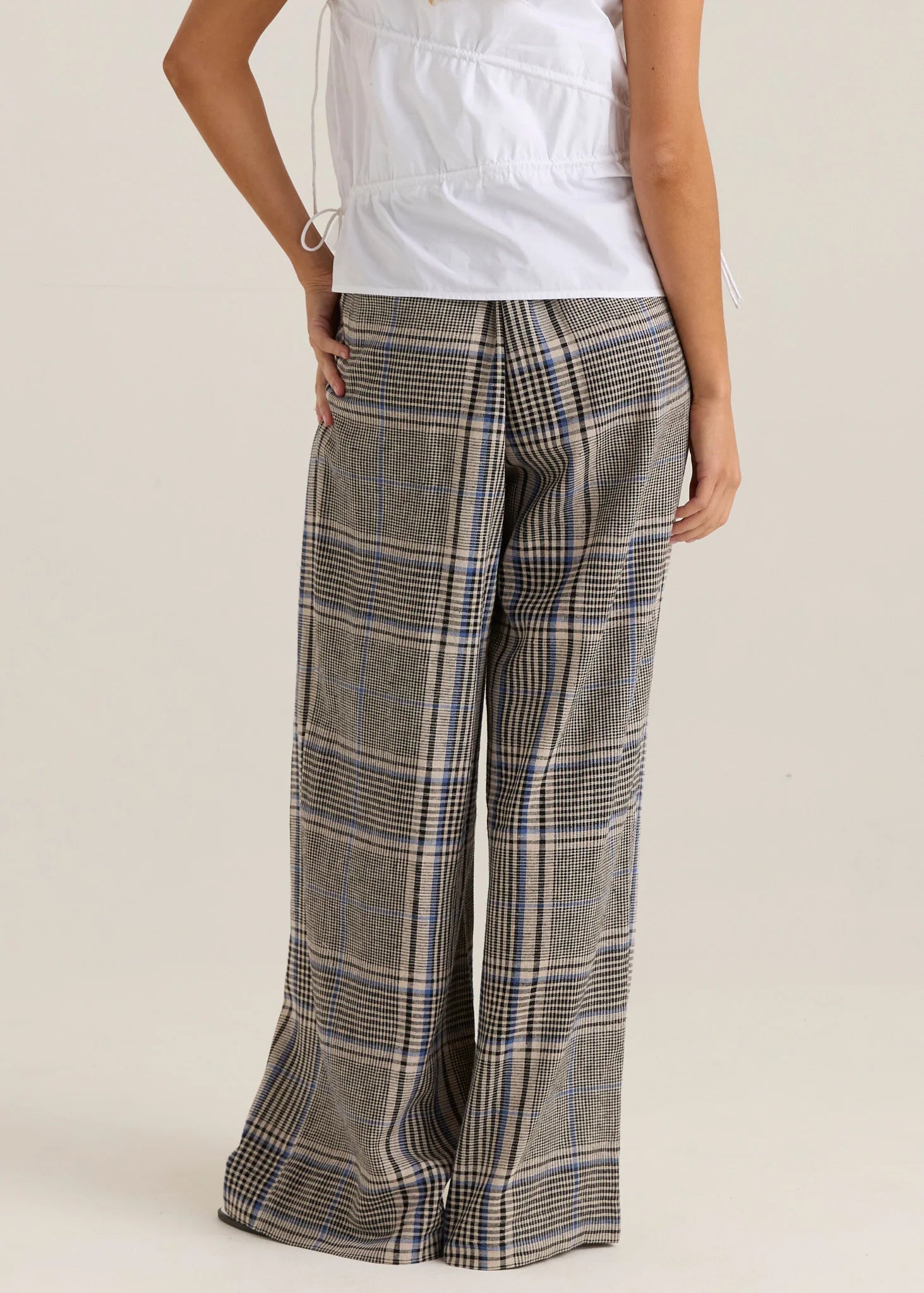 Sass Clothing Blakely Pant Prince of Wales Check
