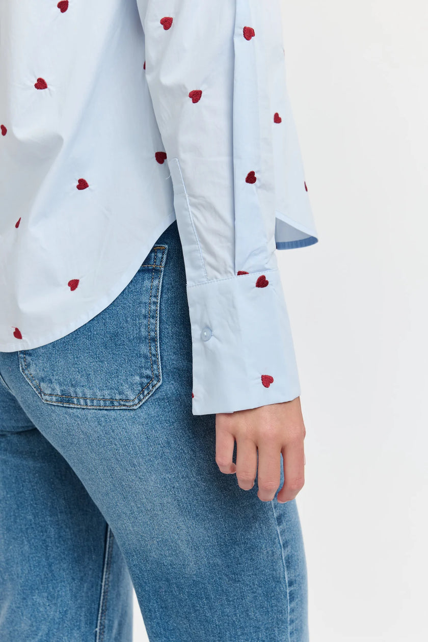 365 Days Queen of Hearts Shirt Sky Blue
