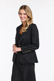 365 Days Sterling Satin Blazer Black