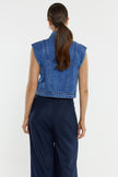 Sass Clothing Beth Tailored Pant Navy