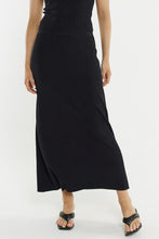 Load image into Gallery viewer, Sass Clothing Hazel Rib Skirt Black
