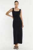 Sass Clothing Hazel Rib Skirt Black