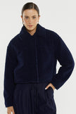 Sass Clothing Jazz Cropped Jacket Ink Navy