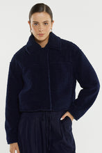 Load image into Gallery viewer, Sass Clothing Jazz Cropped Jacket Ink Navy
