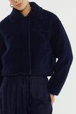 Sass Clothing Jazz Cropped Jacket Ink Navy
