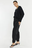 Sass Clothing Lo Tapered Cargo Pant Black