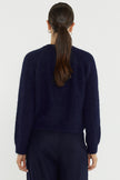 Sass Clothing Posie Fluffy Cardi Navy