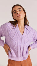 Load image into Gallery viewer, Staple The Label Tilly Knit Jumper Lilac
