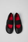 Camper Right Nina Black Womens Ballet Flat