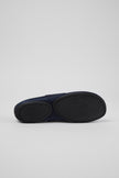 Camper Right Nina Blue Nubuck Womens Ballet Flat