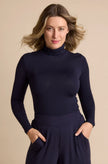 Tani Turtle Neck 79278 French Navy