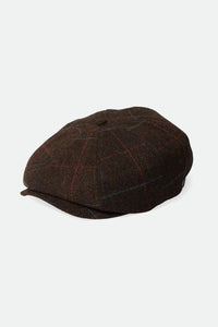 Brixton Hooligan Snap Cap Brown/Black