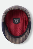 Brixton Hooligan Snap Cap Navy/Sand Houndstooth