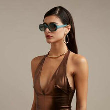 Load image into Gallery viewer, OKKIA OK022 Andrea Sunglasses Green Sage
