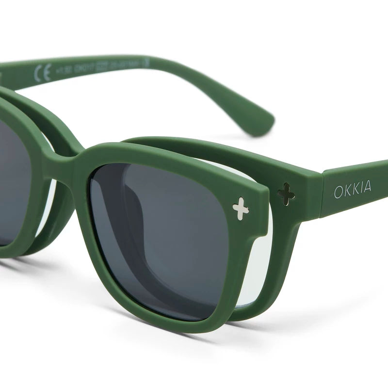 OKKIA OKM017 Clip On MagMask Green