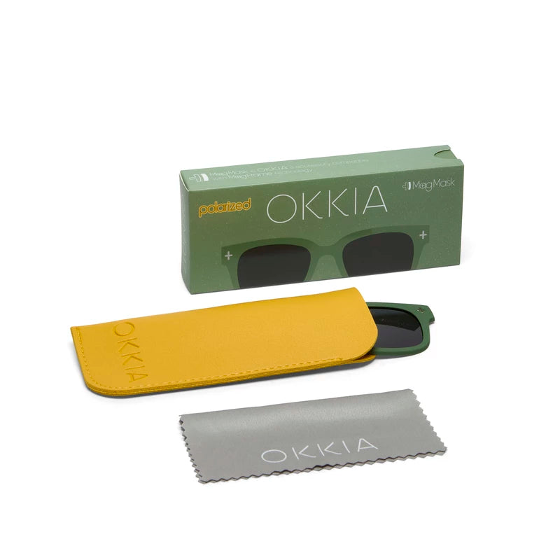 OKKIA OKM017 Clip On MagMask Green