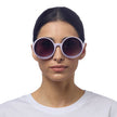 OKKIA OK014 Monica Sunglasses Lilac Breeze