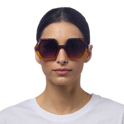 OKKIA OK015 Emma Sunglasses Havana/ Yellow