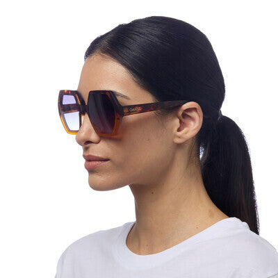 OKKIA OK015 Emma Sunglasses Havana/ Yellow