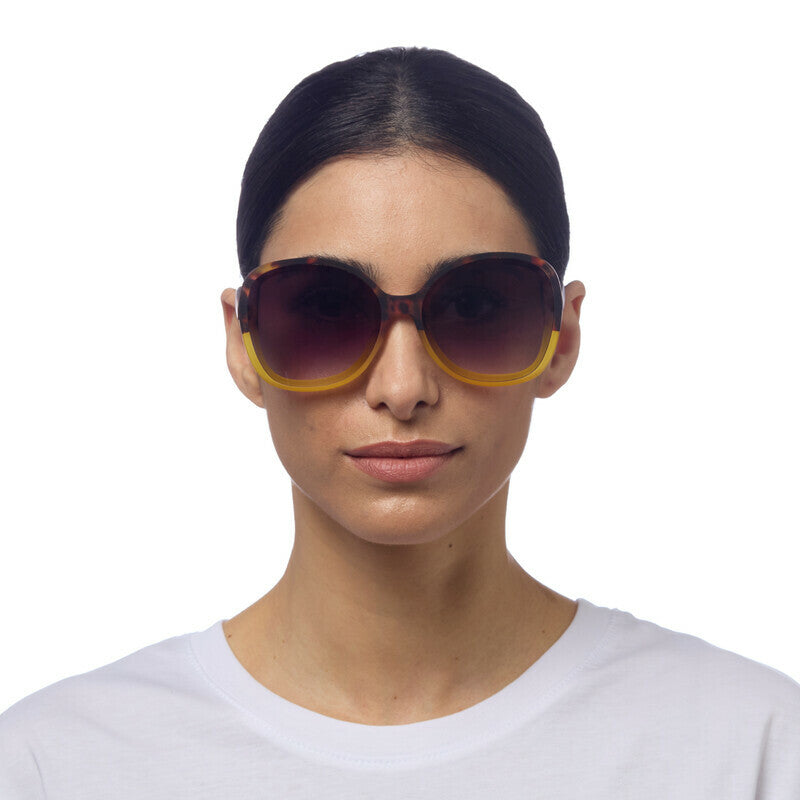 OKKIA OK019 Anna Sunglasses Havana/Yellow
