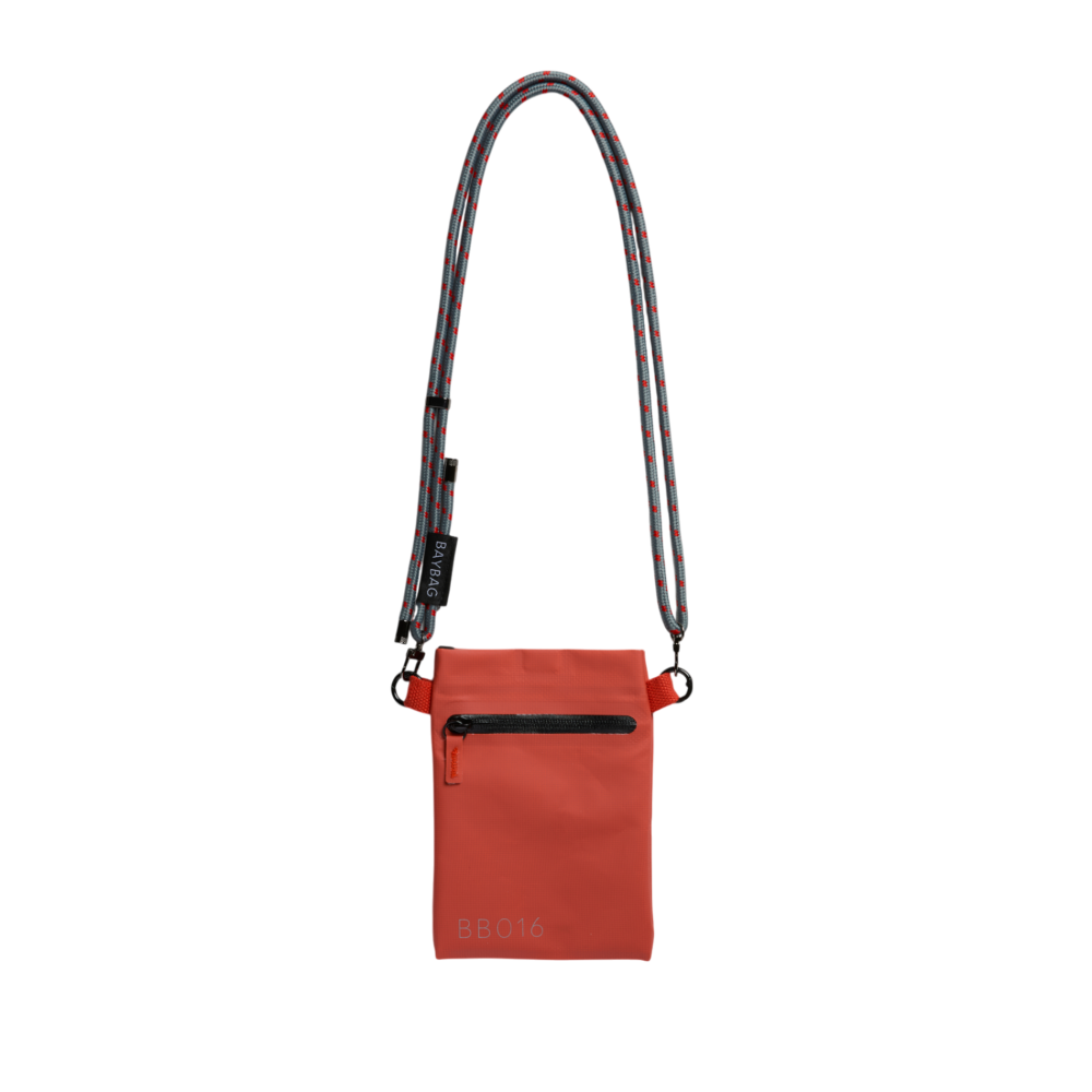BAYBAG BB016 0.5L Waterproof Crossbody Bag Dark Red
