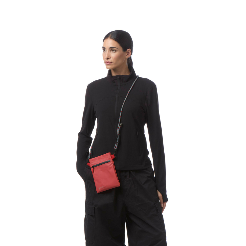 BAYBAG BB016 0.5L Waterproof Crossbody Bag Dark Red