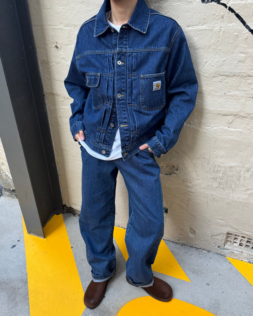 Carhartt WIP Belmar Jacket Blue stone washed