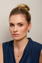 Load image into Gallery viewer, Tiger Tree Gold Large Ball Edged Heart Necklace
