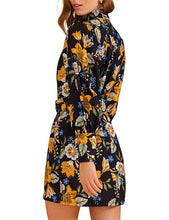 Load image into Gallery viewer, MINKPINK Laurene Mini Dress Black Floral
