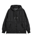 Taion Work W-Zip Hood Lib Down Jacket