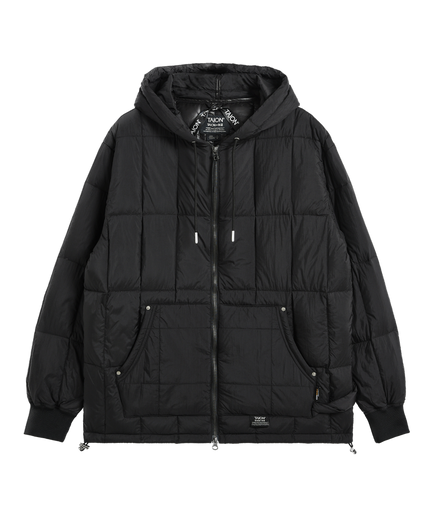 Taion Work W-Zip Hood Lib Down Jacket