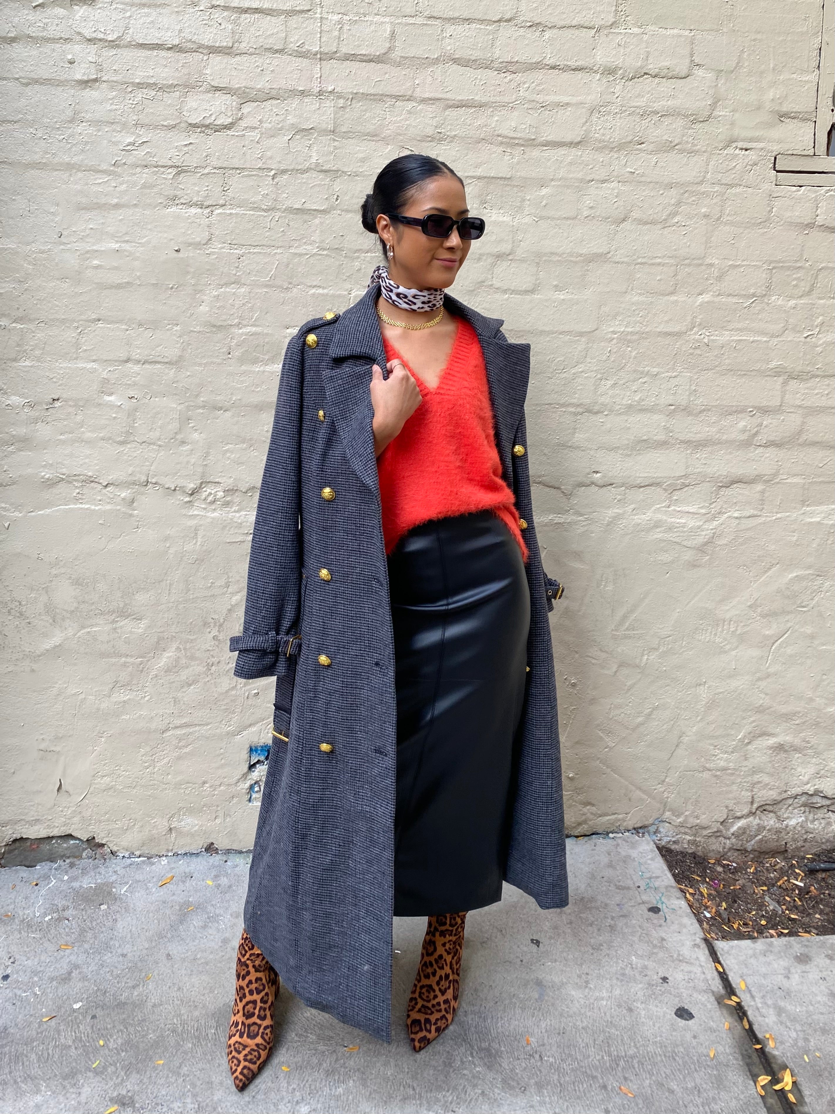 DEA The Label Bella Wool Coat Grey