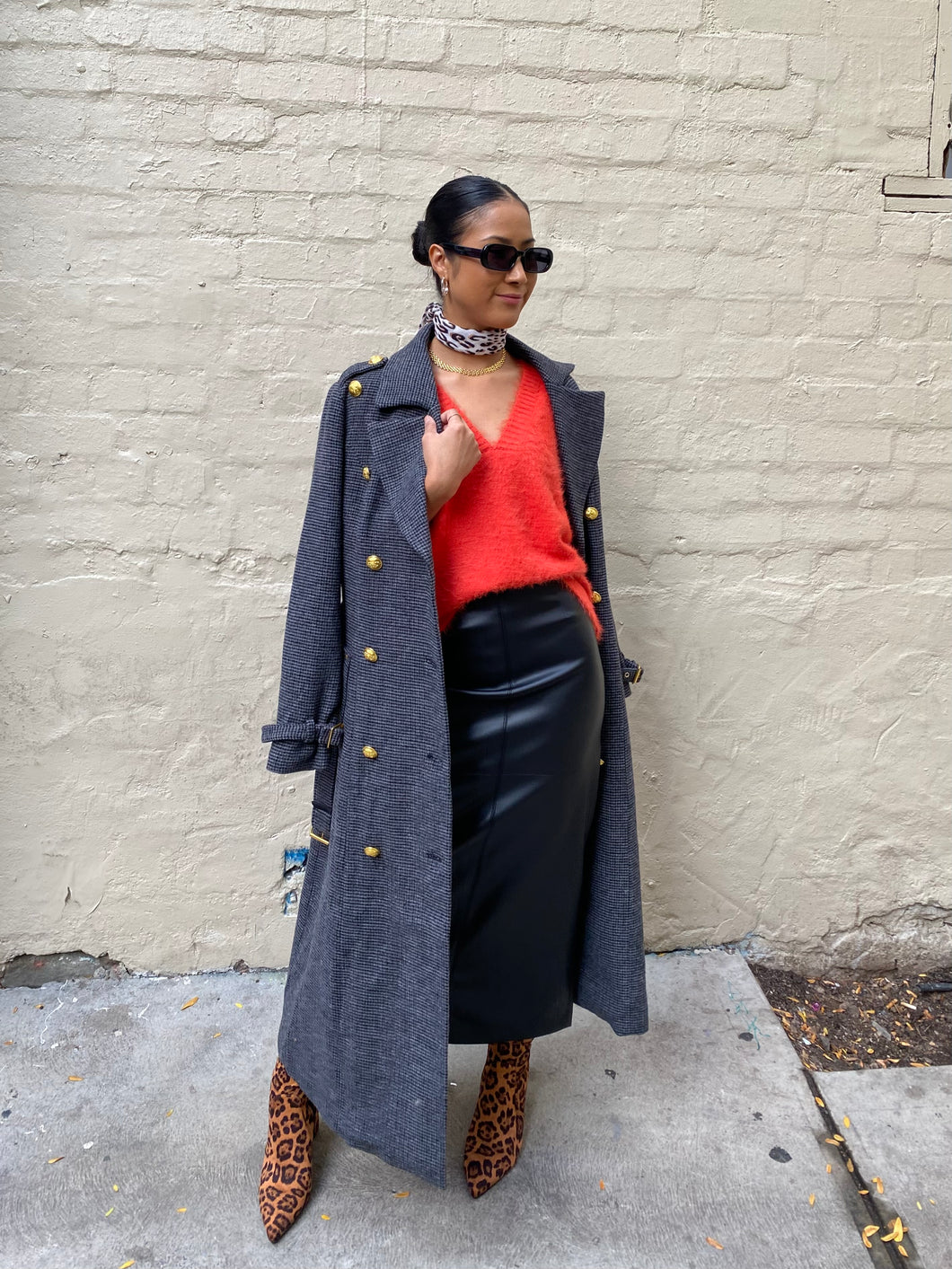 DEA The Label Bella Wool Coat Grey
