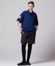 Taion Non-Down JPNSP Rayon Shirt D. Navy
