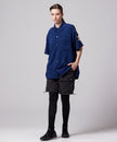 Taion Non-Down JPNSP Rayon Shirt D. Navy