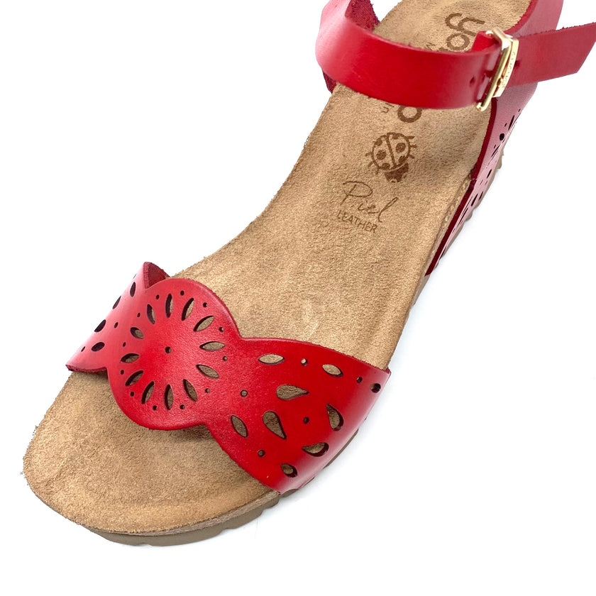 Yokono Cadiz Rojo Leather