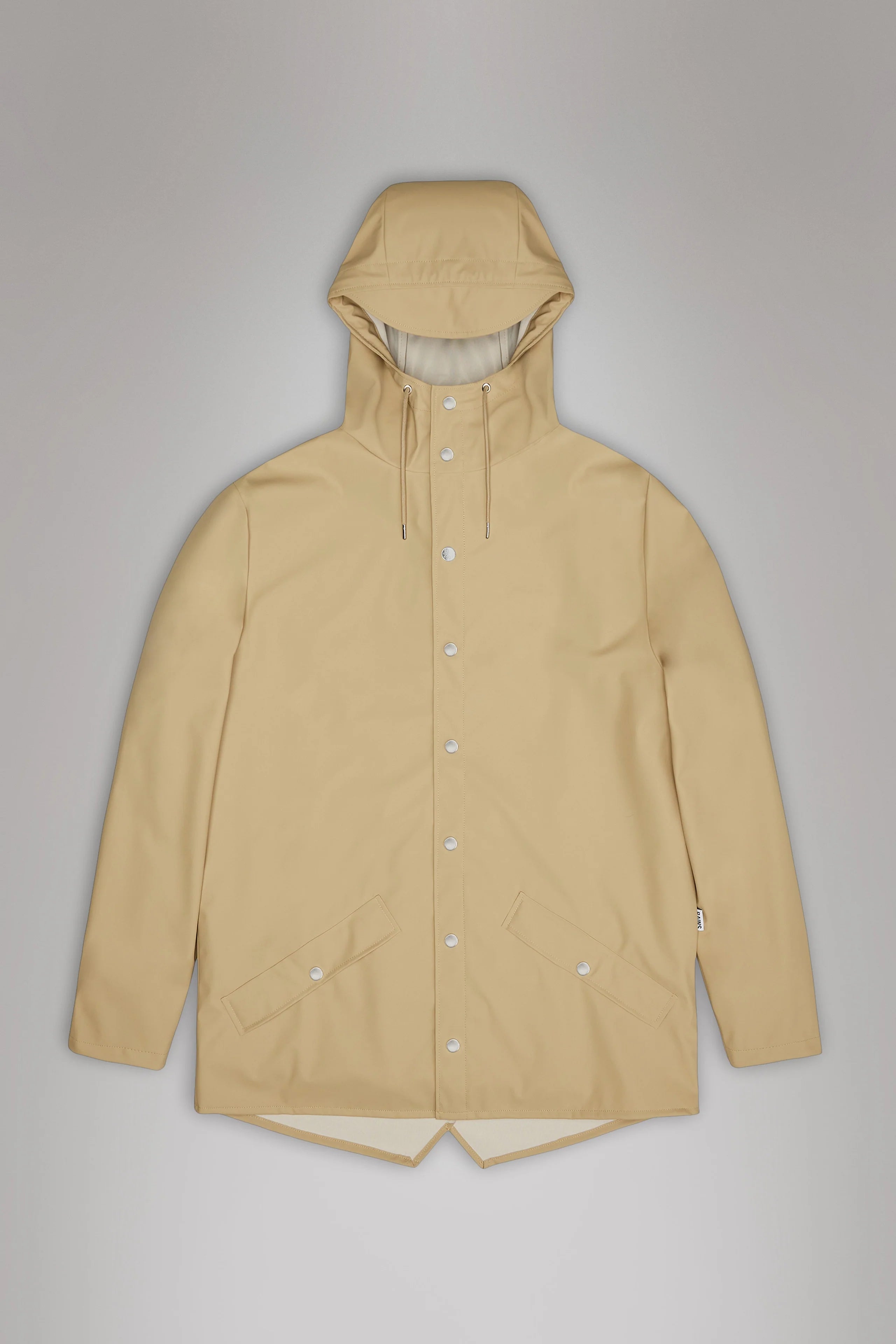 RAINS Unisex Rain Jacket Sand