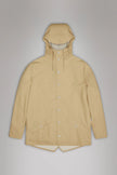 RAINS Unisex Rain Jacket Sand