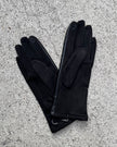 Cinnamon Creations GL031 Faux Leather Glove Black