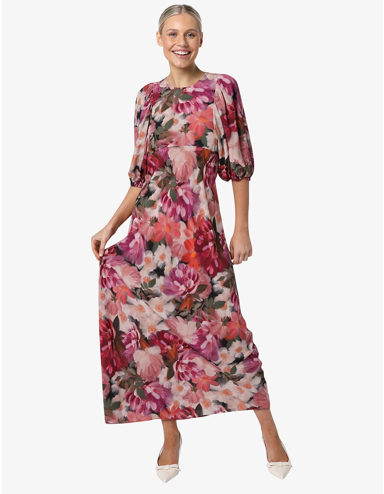 Kachel Natalia Dress Floral Jewel