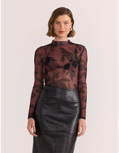 Load image into Gallery viewer, Staple The Label Olina Mesh Top Abstract Floral

