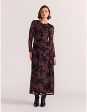 Load image into Gallery viewer, Staple The Label Olina Mesh Maxi Dress Abstract Floral
