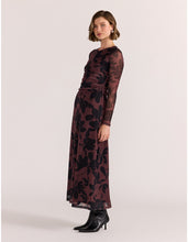 Load image into Gallery viewer, Staple The Label Olina Mesh Maxi Dress Abstract Floral
