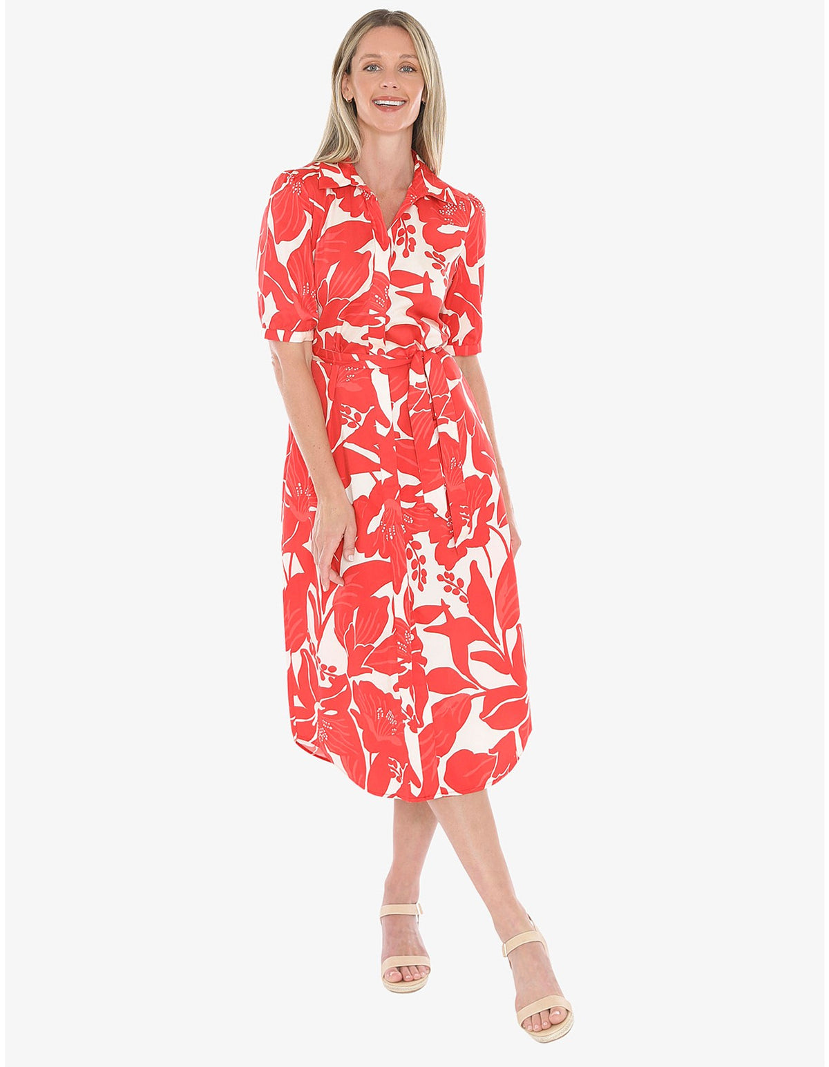 Jump Lily Mono Dress Red
