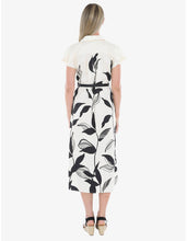 Load image into Gallery viewer, Jump Vine Print Dress Ecru/Black
