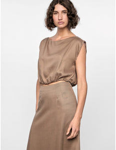 Staple The Label Willa Bubble Top Truffle