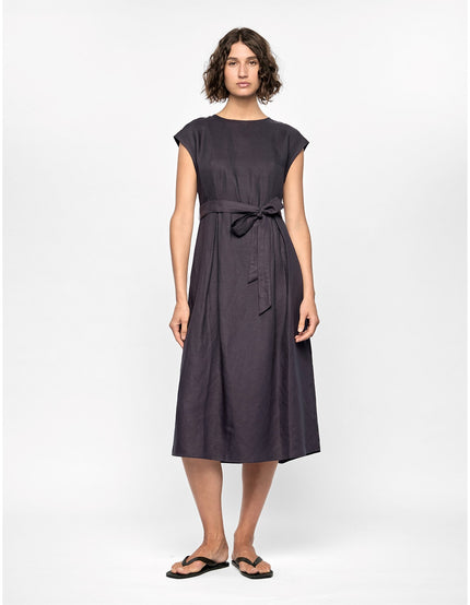Staple The Label Rhea Midi Dress Navy