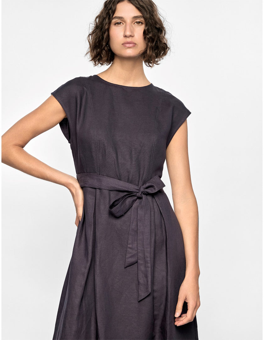 Staple The Label Rhea Midi Dress Navy