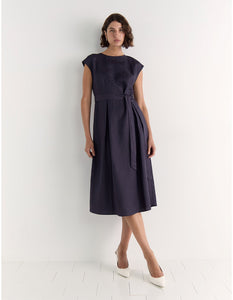 Staple The Label Rhea Midi Dress Navy